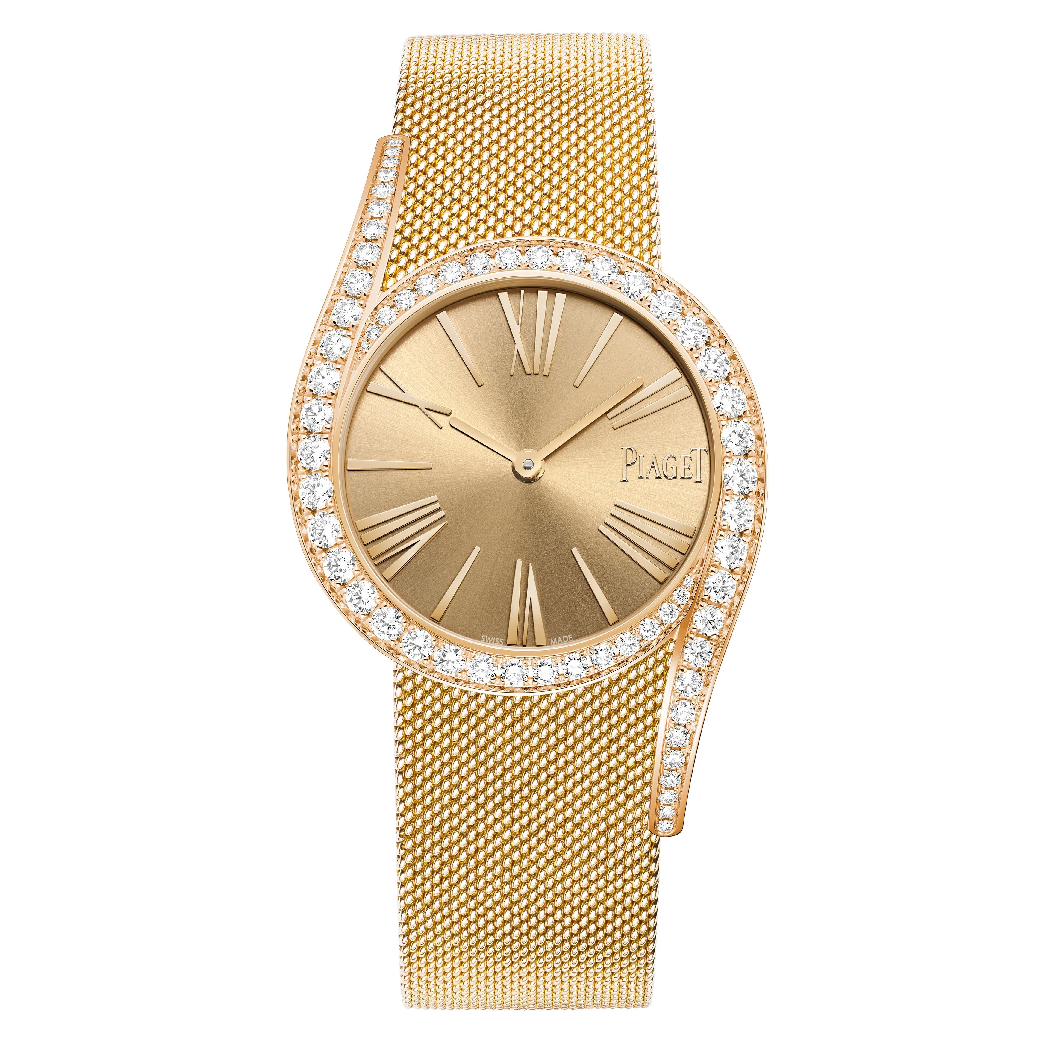 Piaget Limelight Gala Watch, 32mm Gold Dial, G0A49213