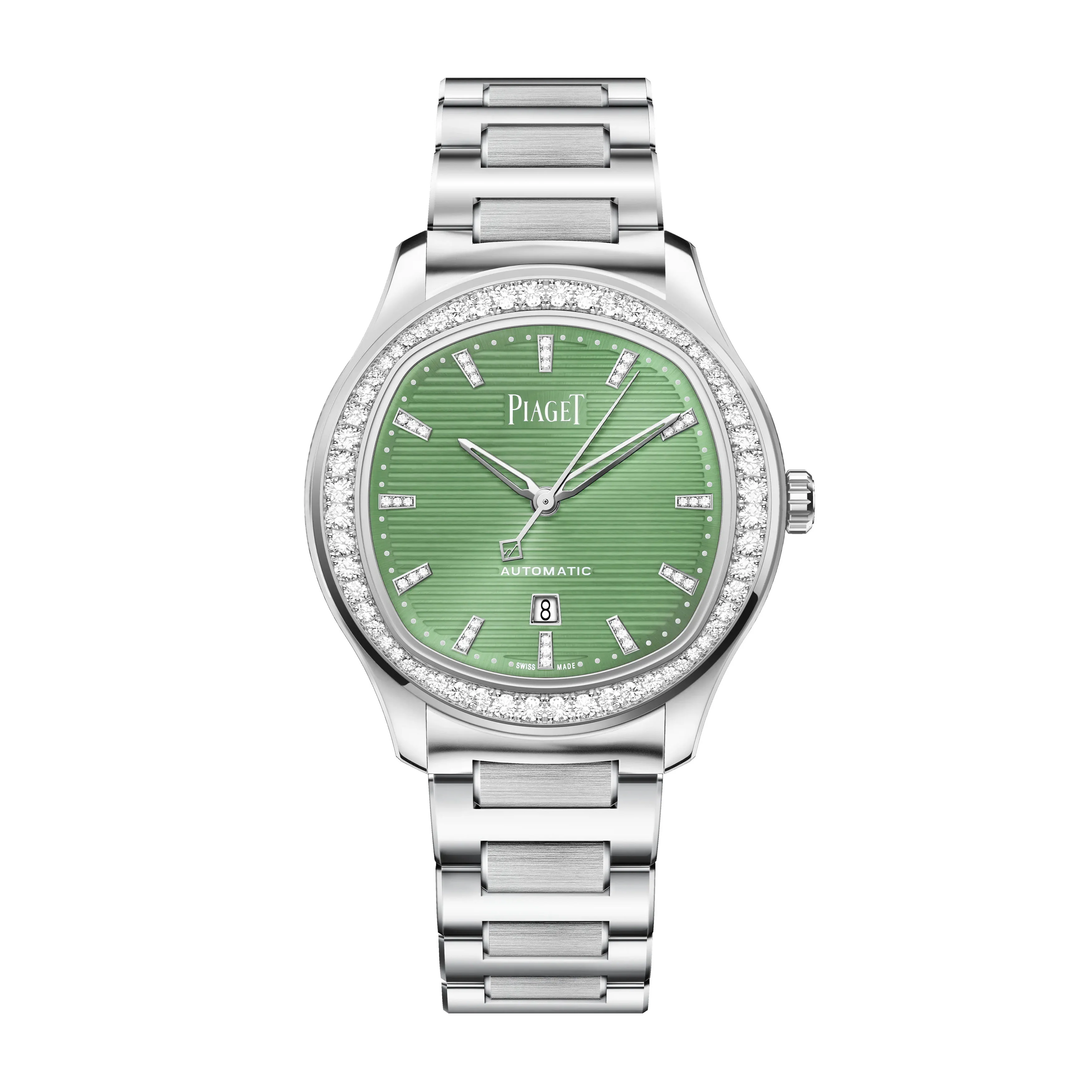 Piaget Polo Date Watch, 36mm Green Dial, G0A50022