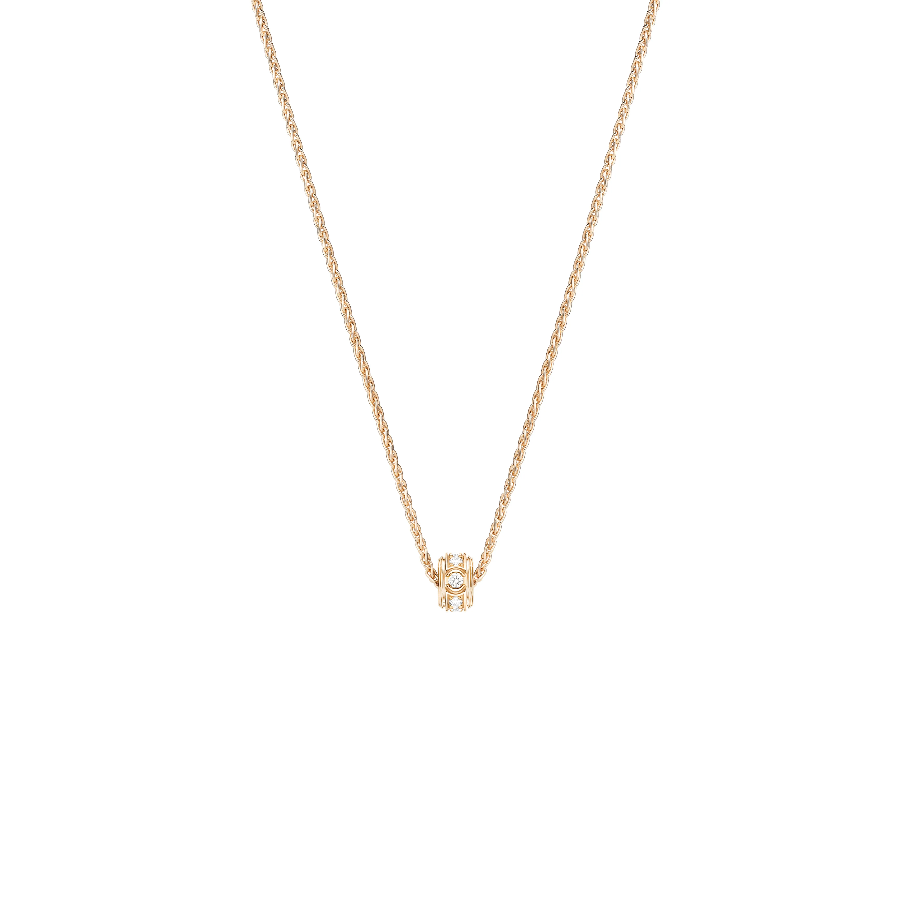 Piaget Possession "Decor Palace" 18k Rose Gold Diamond Pendant