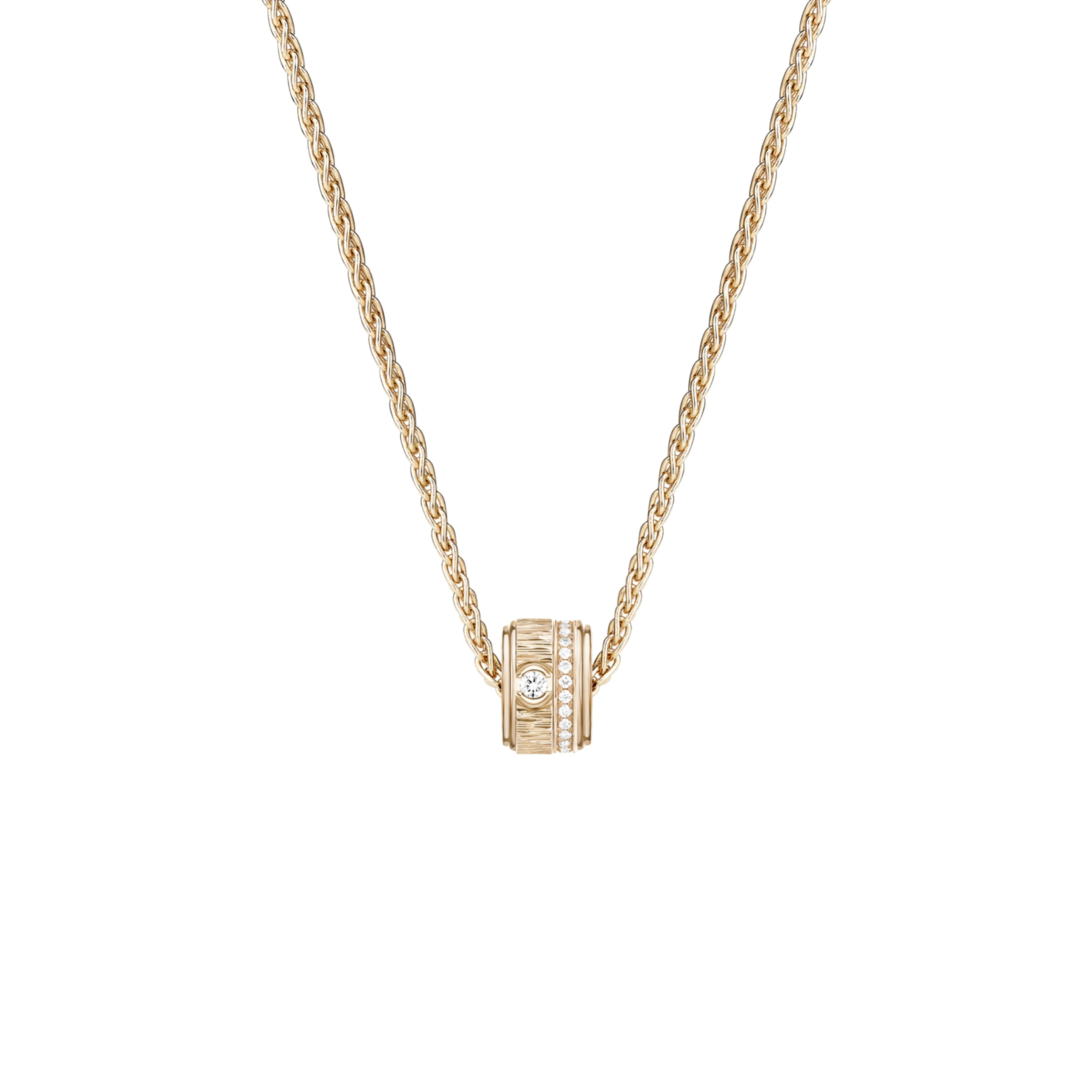 Piaget Possession "Decor Palace" 18k Rose Gold Diamond Pendant - Image 2