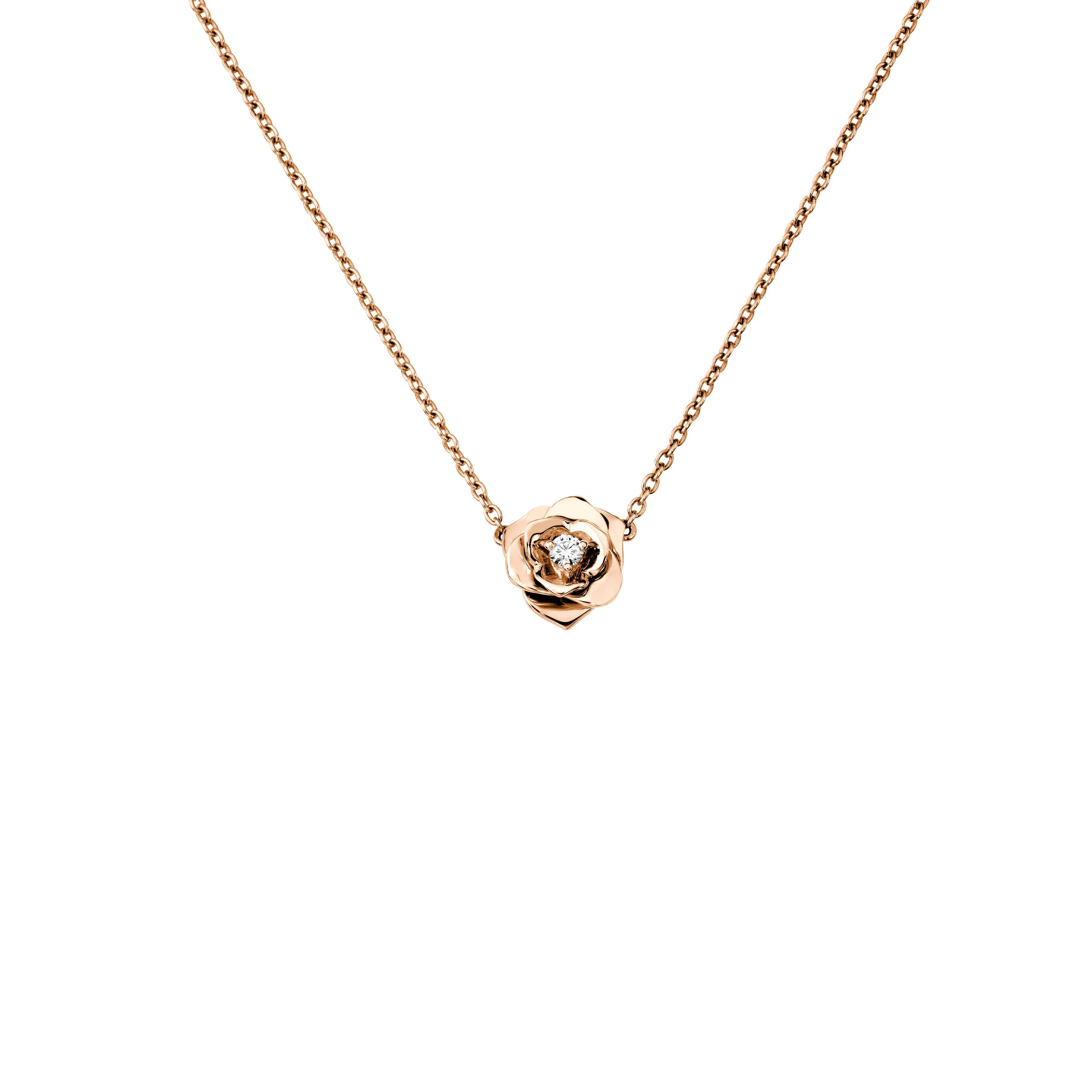 Piaget Rose 18k White Gold Diamond Pendant - Image 2