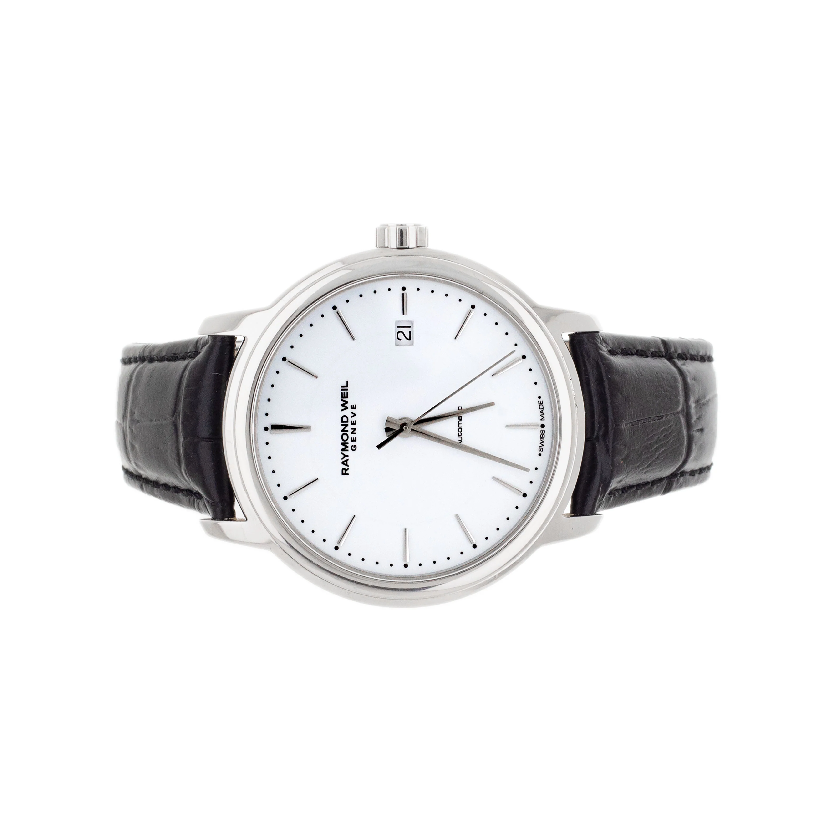 Raymond Weil Maestro White Dial Stainless Steel 39.5mm 2237 - Image 2
