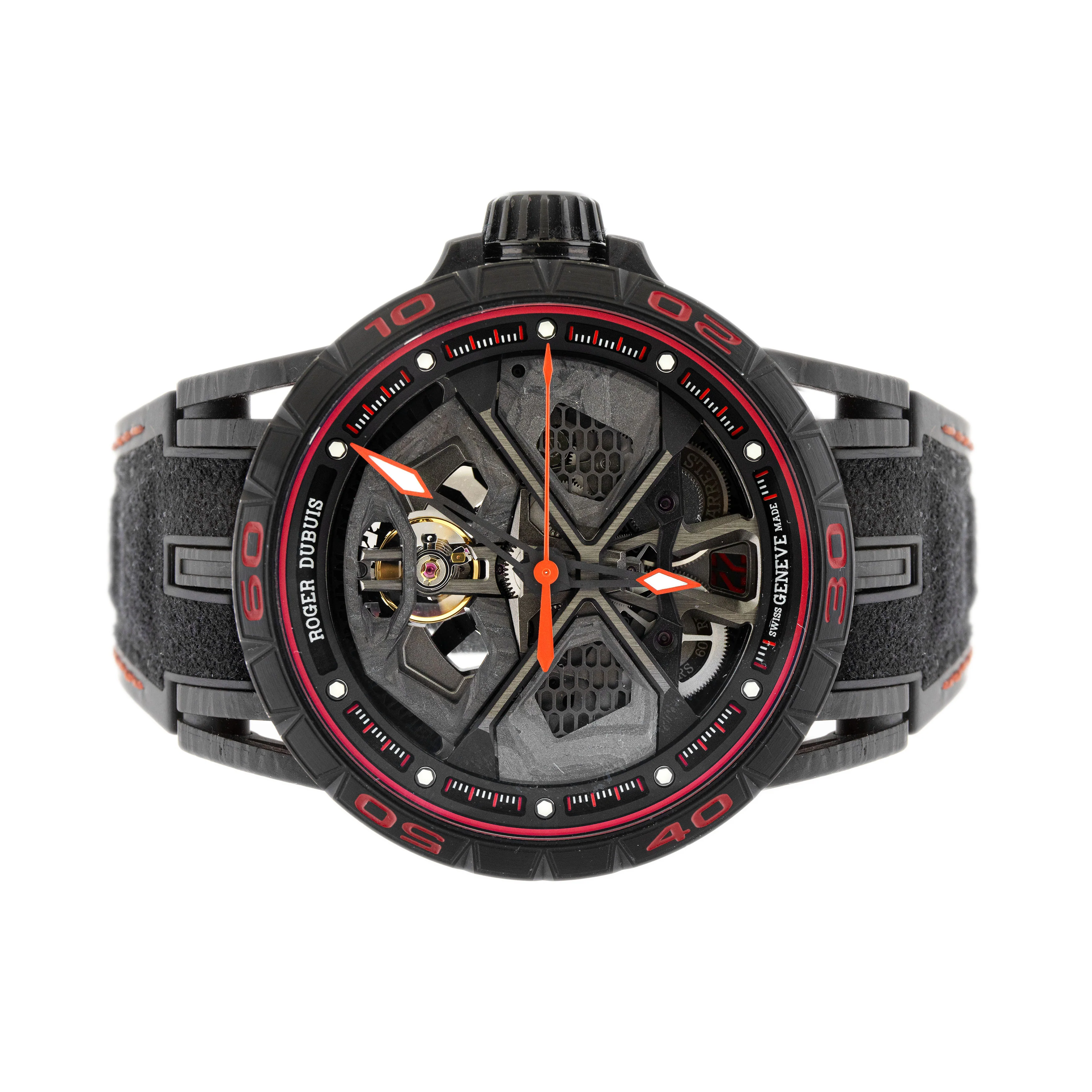 Roger Dubuis Excalibur Spider Hurucan Carbon Skeleton Dial 45mm DBEX0784 - Image 2