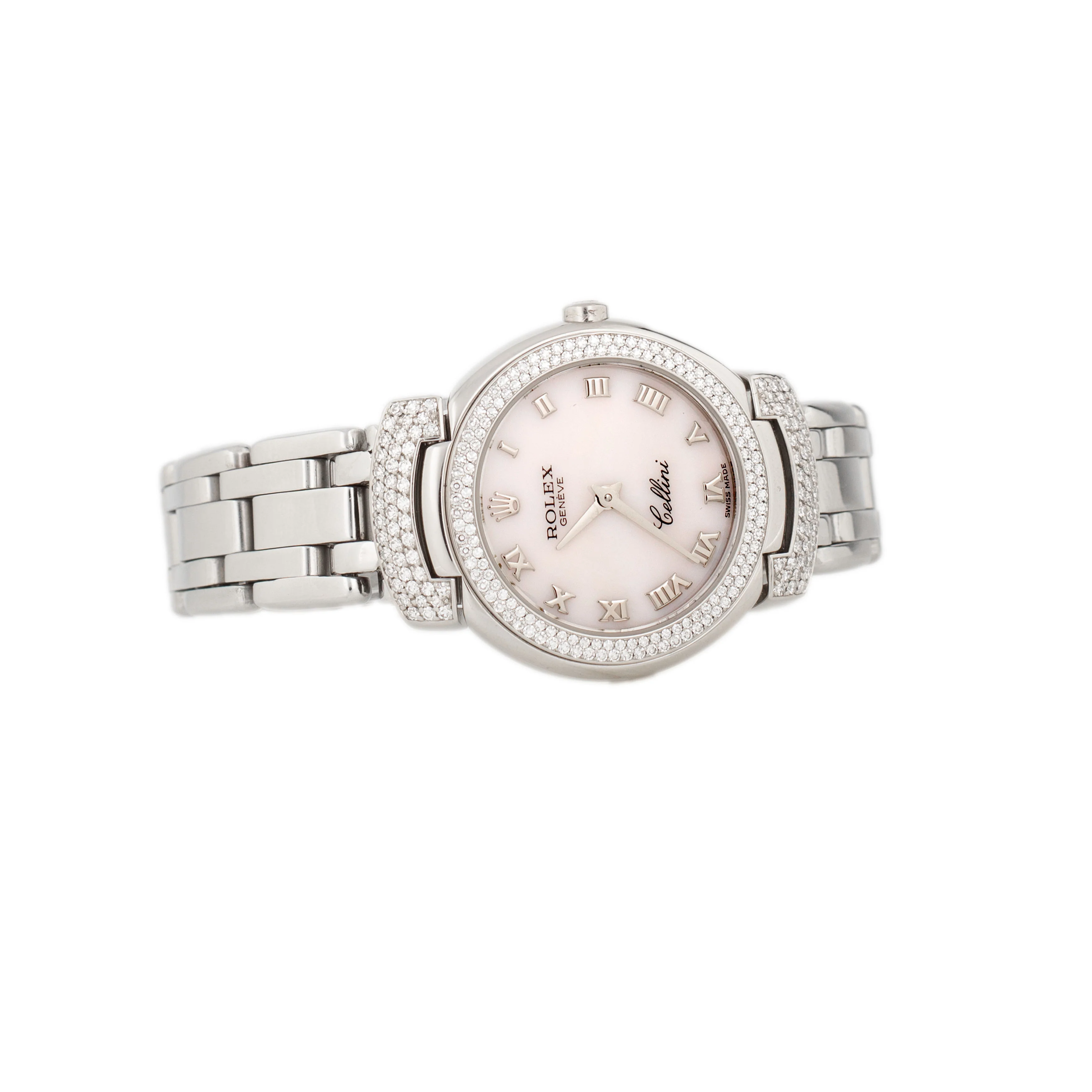 Rolex Cellini Cellisima White Gold Mother Of Pearl Dial 26mm 6673/9 - Image 4