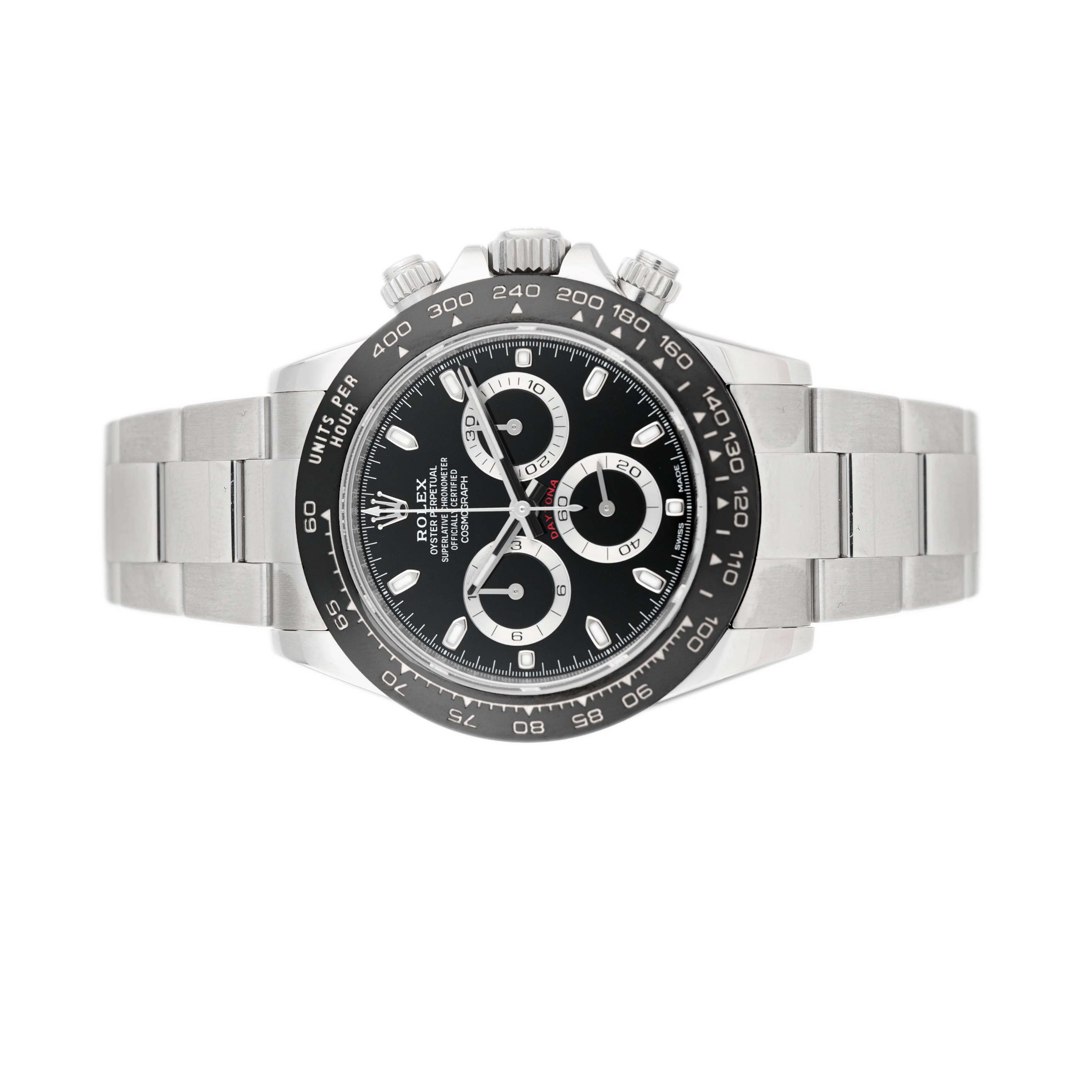 Rolex Cosmograph Daytona Stainless Steel Black Dial 40mm 116500LN Full Set - Image 2