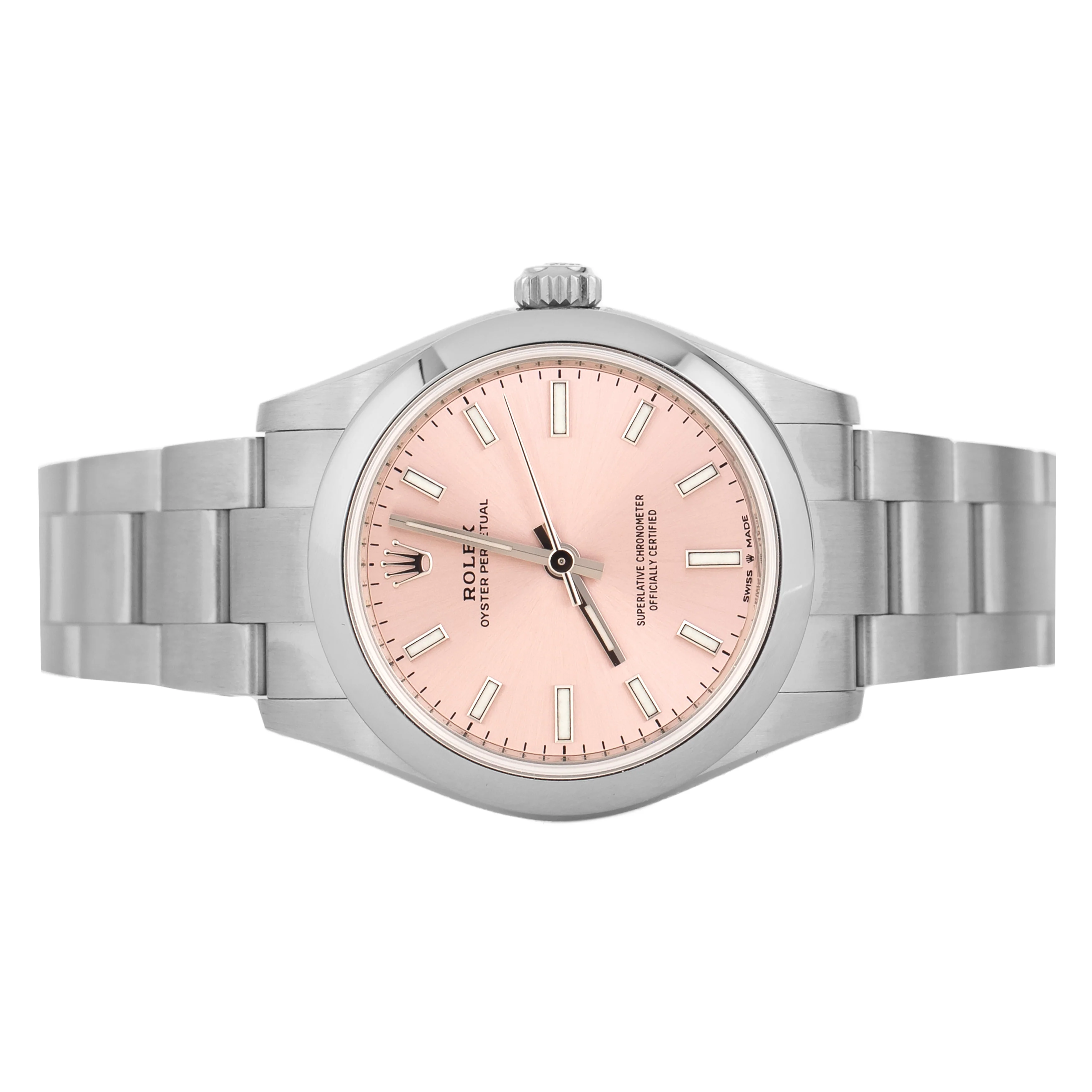 Rolex Oyster Perpetual 31 Stainless Steel Pink Dial 31mm 277200 Full Set - Image 2
