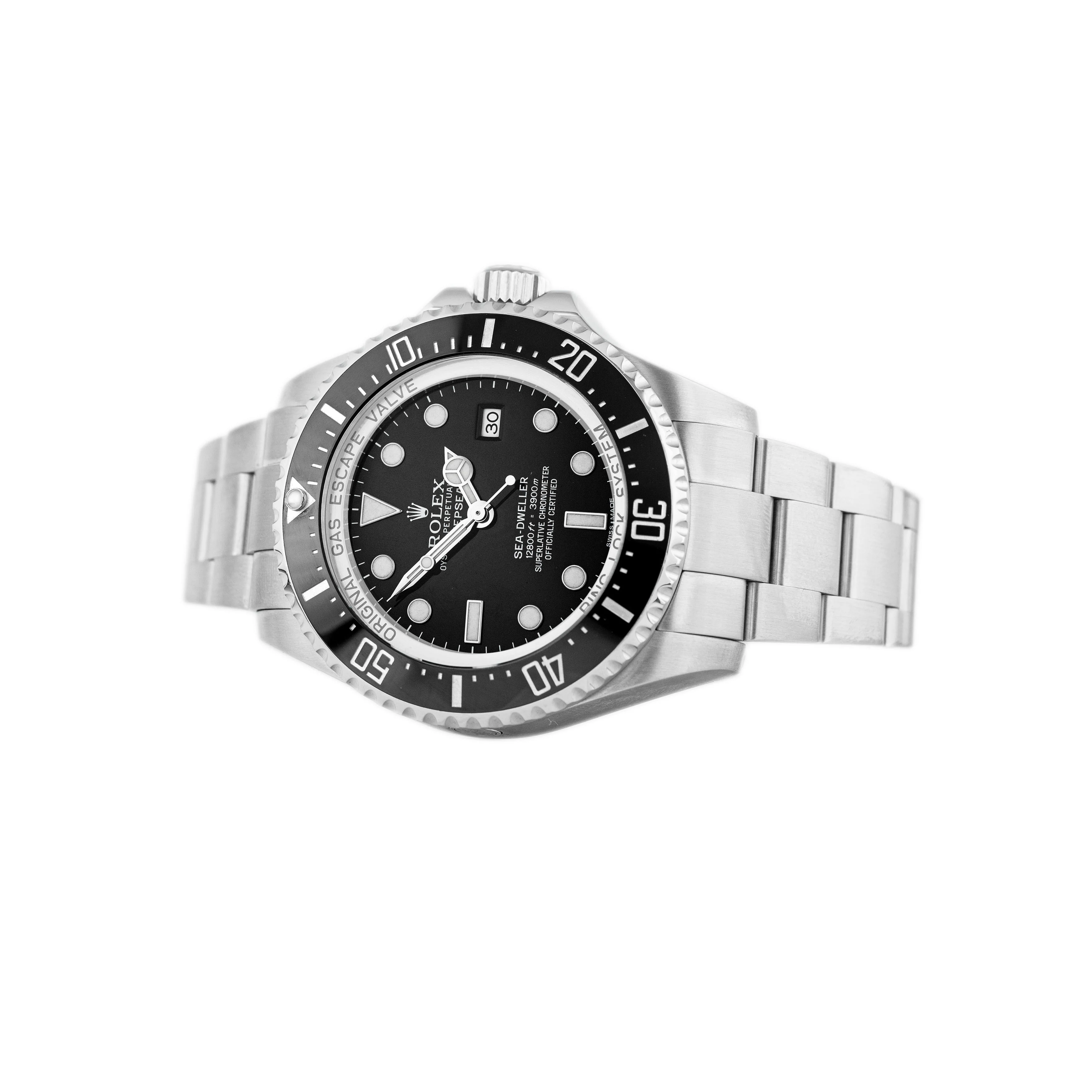 Rolex Sea-Dweller Deepsea Stainless Steel Black Dial 44mm 116660 Full Set - Image 3