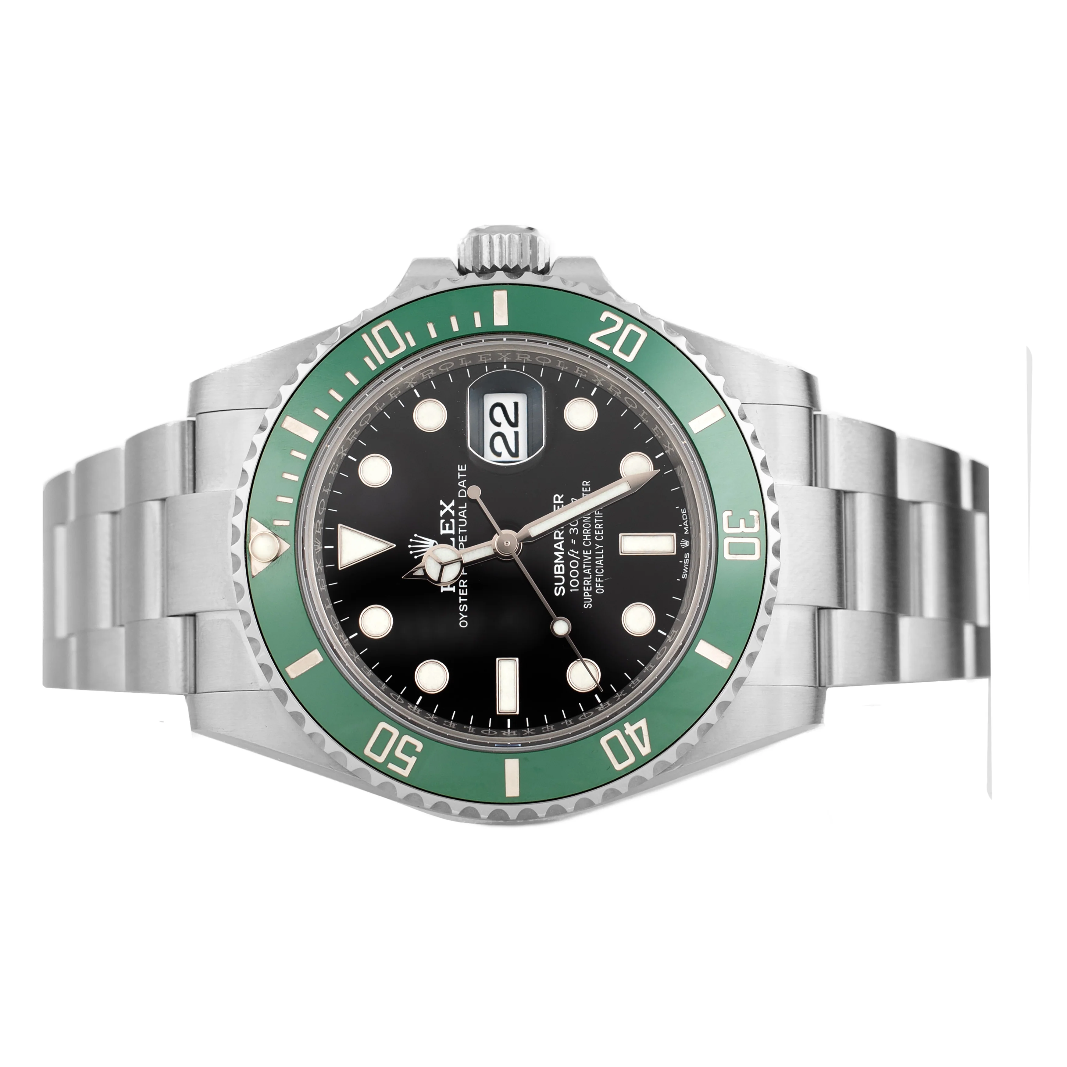 Rolex Submariner Date Starbucks Stainless Steel Black Dial 41mm 126610LV Full Set - Image 2