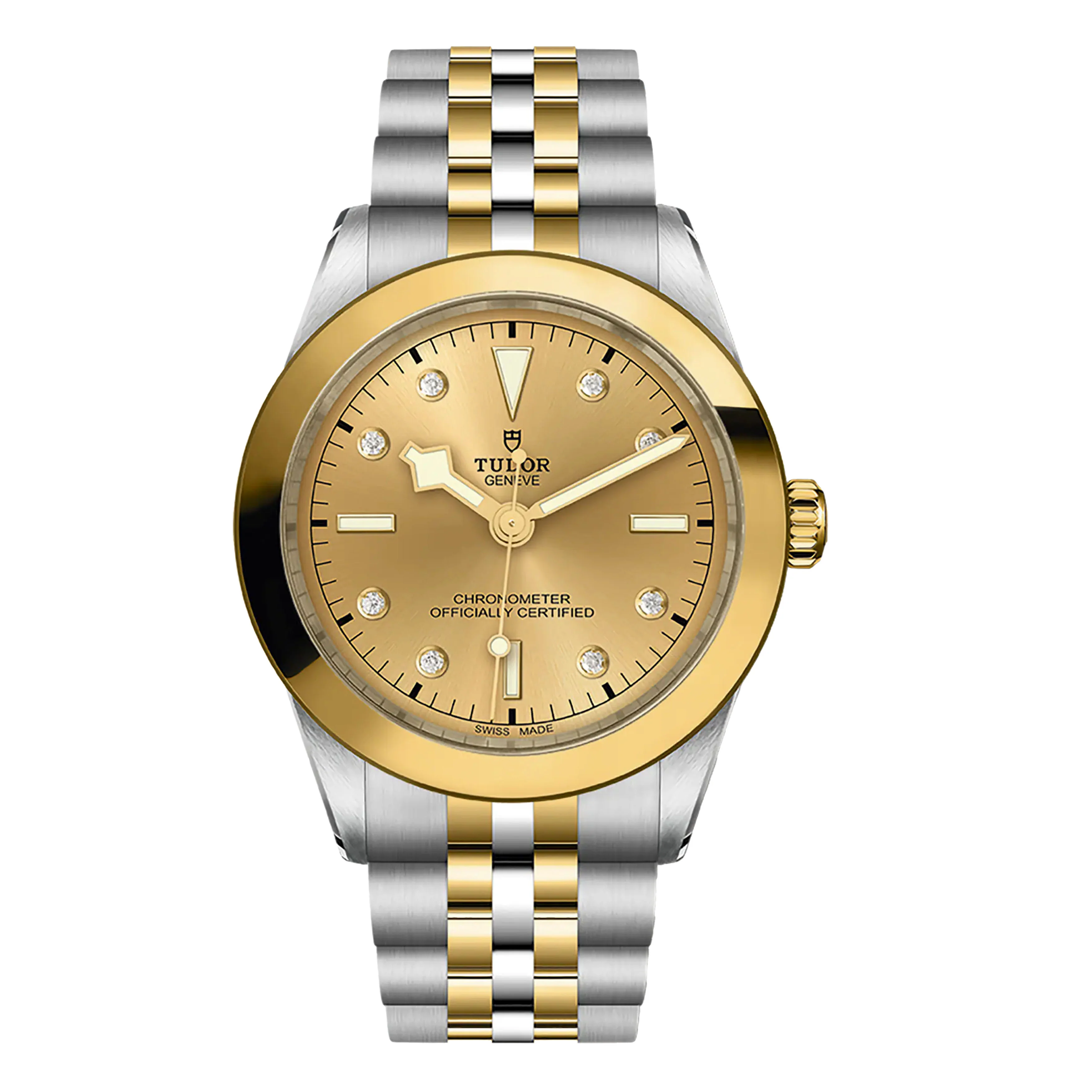 Tudor Black Bay One 39 S&G Watch, 39mm Gold Dial, M79663-0008