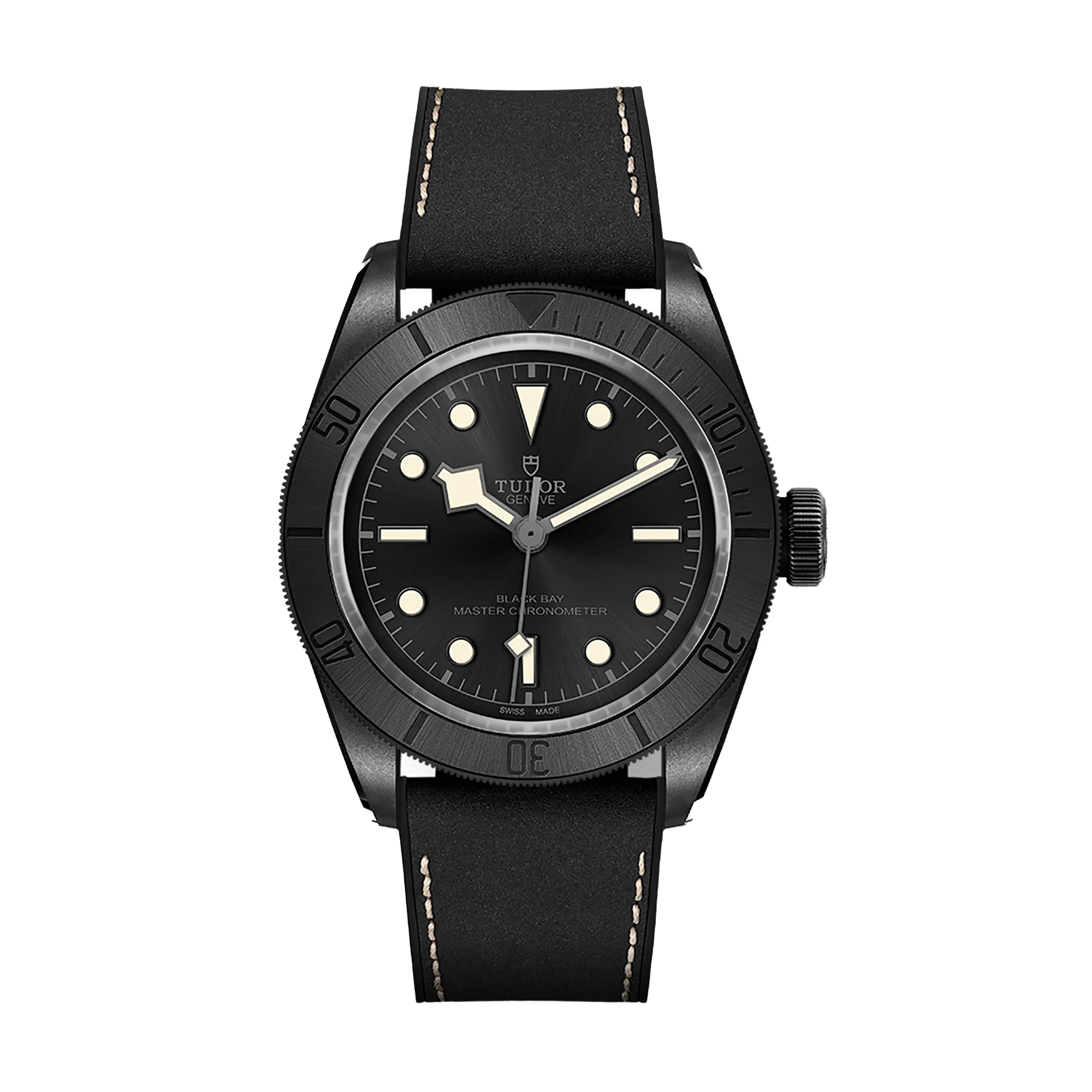Tudor Black Bay Ceramic Watch, 41mm Black Dial, M79210CNU-0001