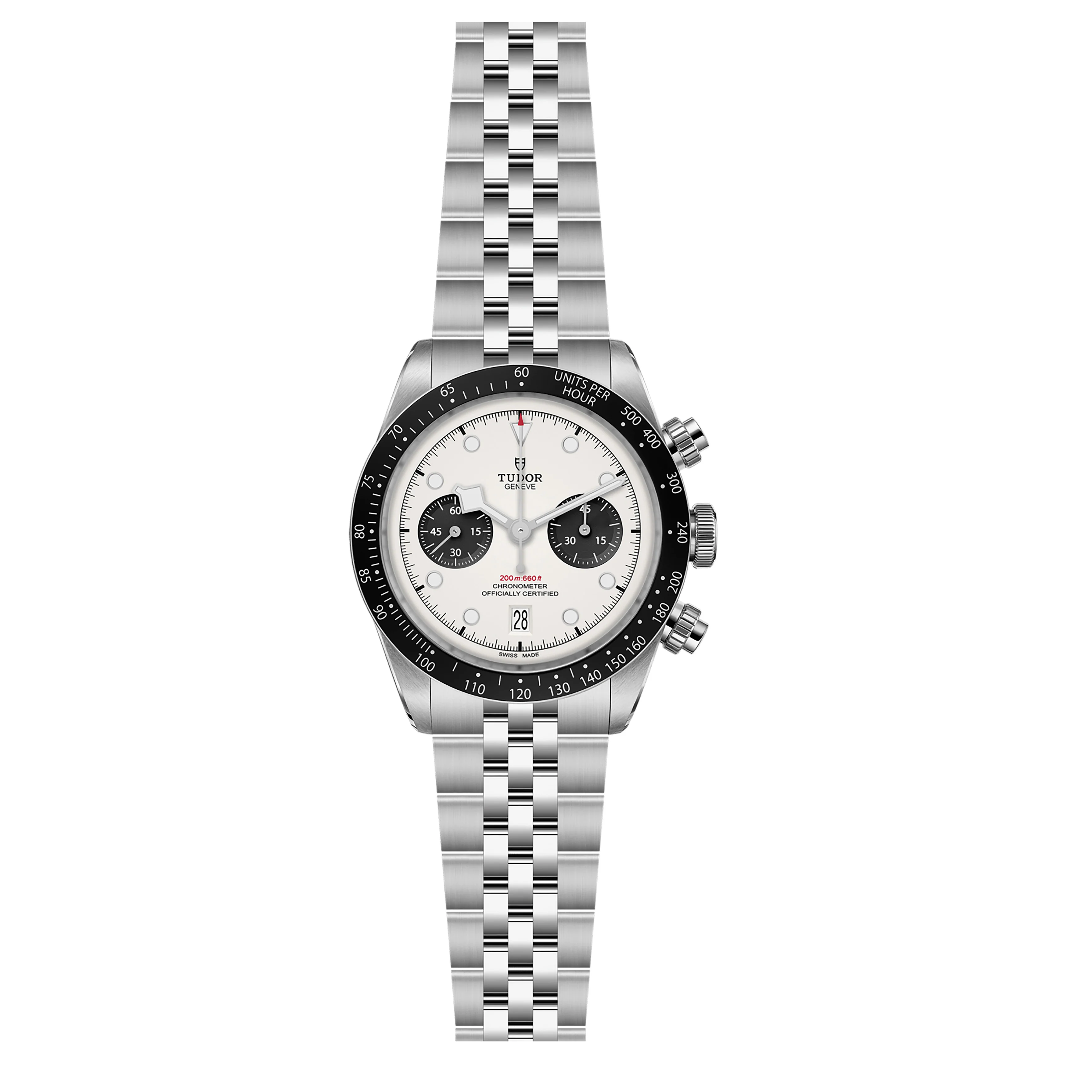 Tudor Black Bay Chrono Watch, 41mm White Dial, m79360n-0014 - Image 2