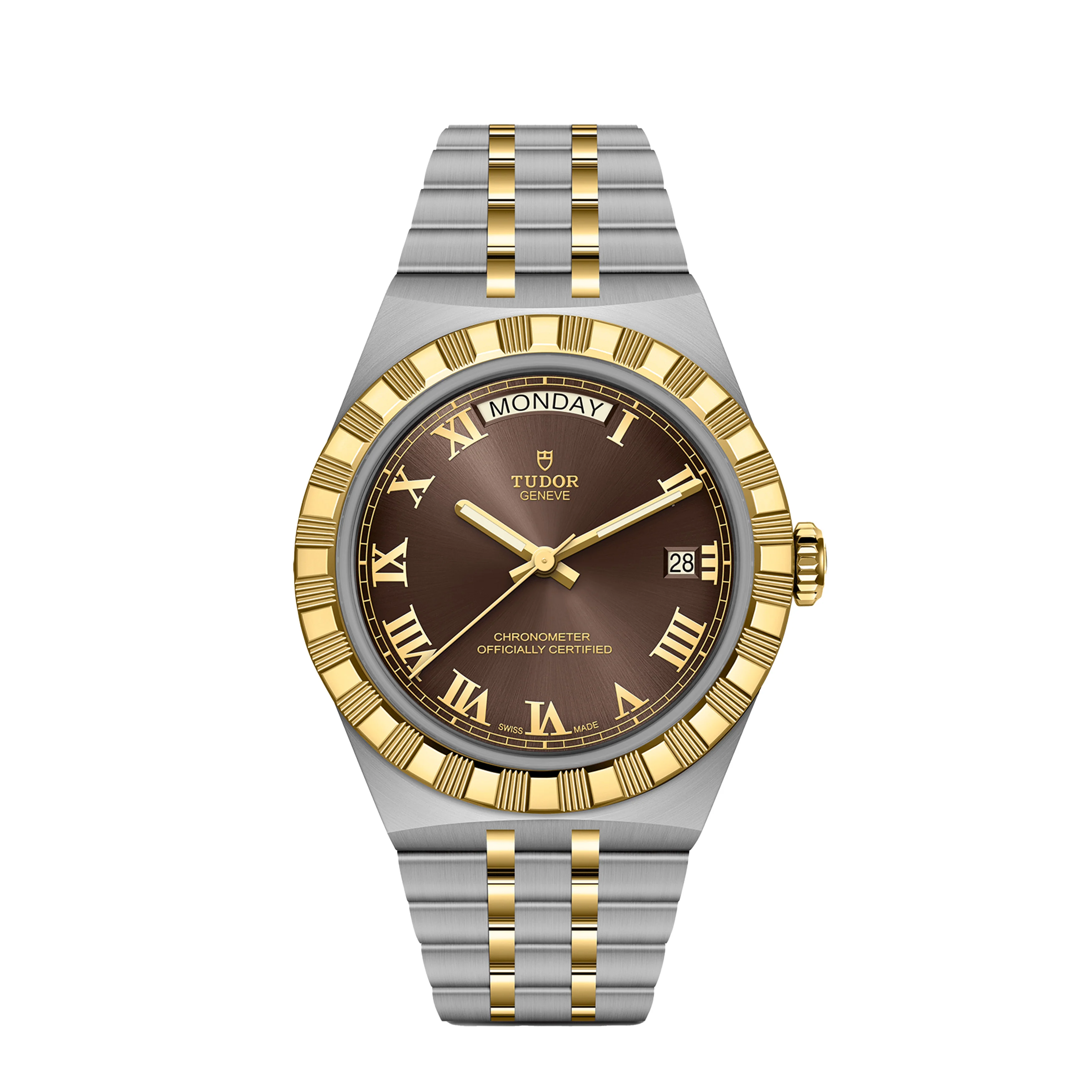 Tudor Royal Watch, 40mm Brown Dial, m2840d1a3-0001