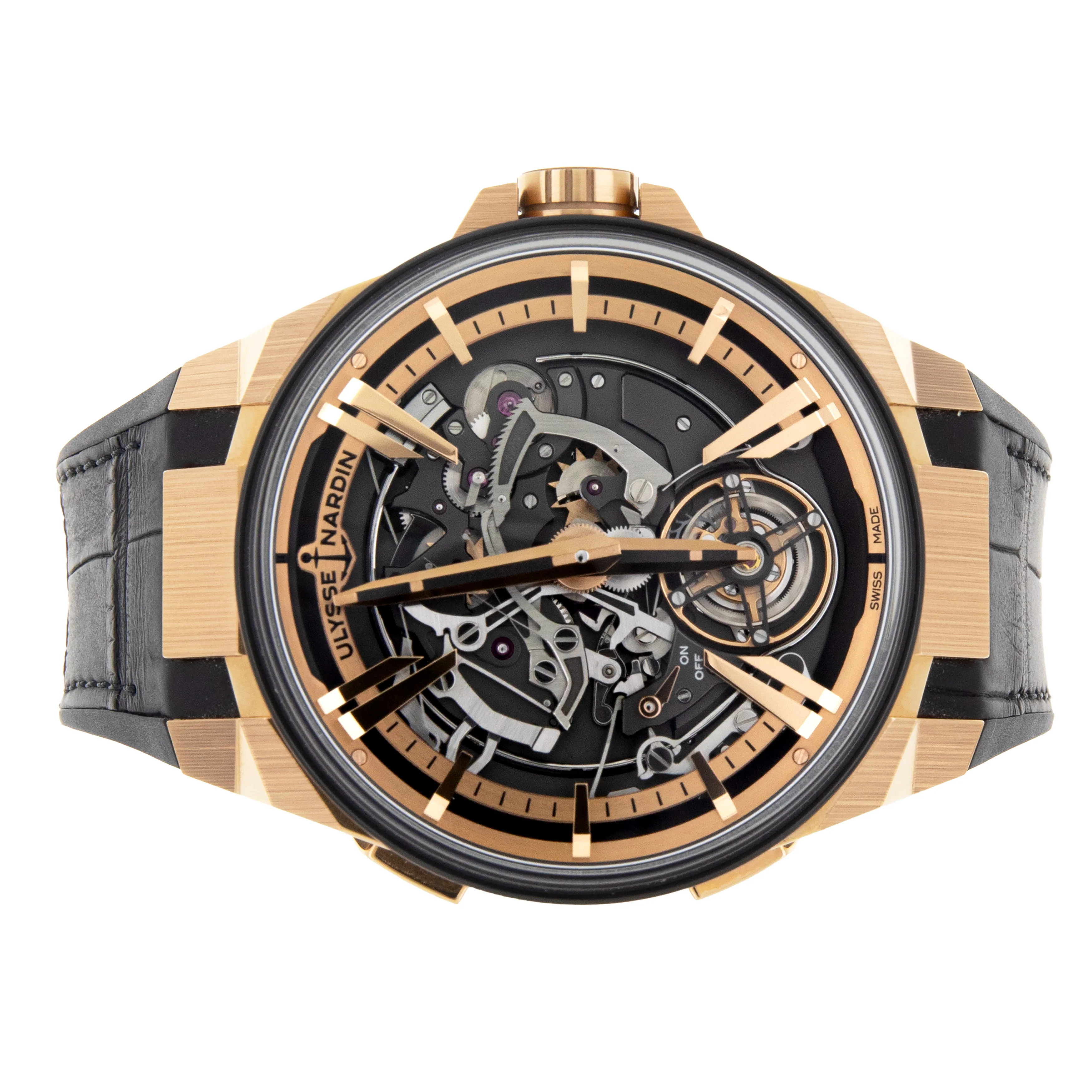 Ulysse Nardin Blast Hourstriker Rose Gold Skeleton 45mm 6215-400/02 Full Set - Image 2