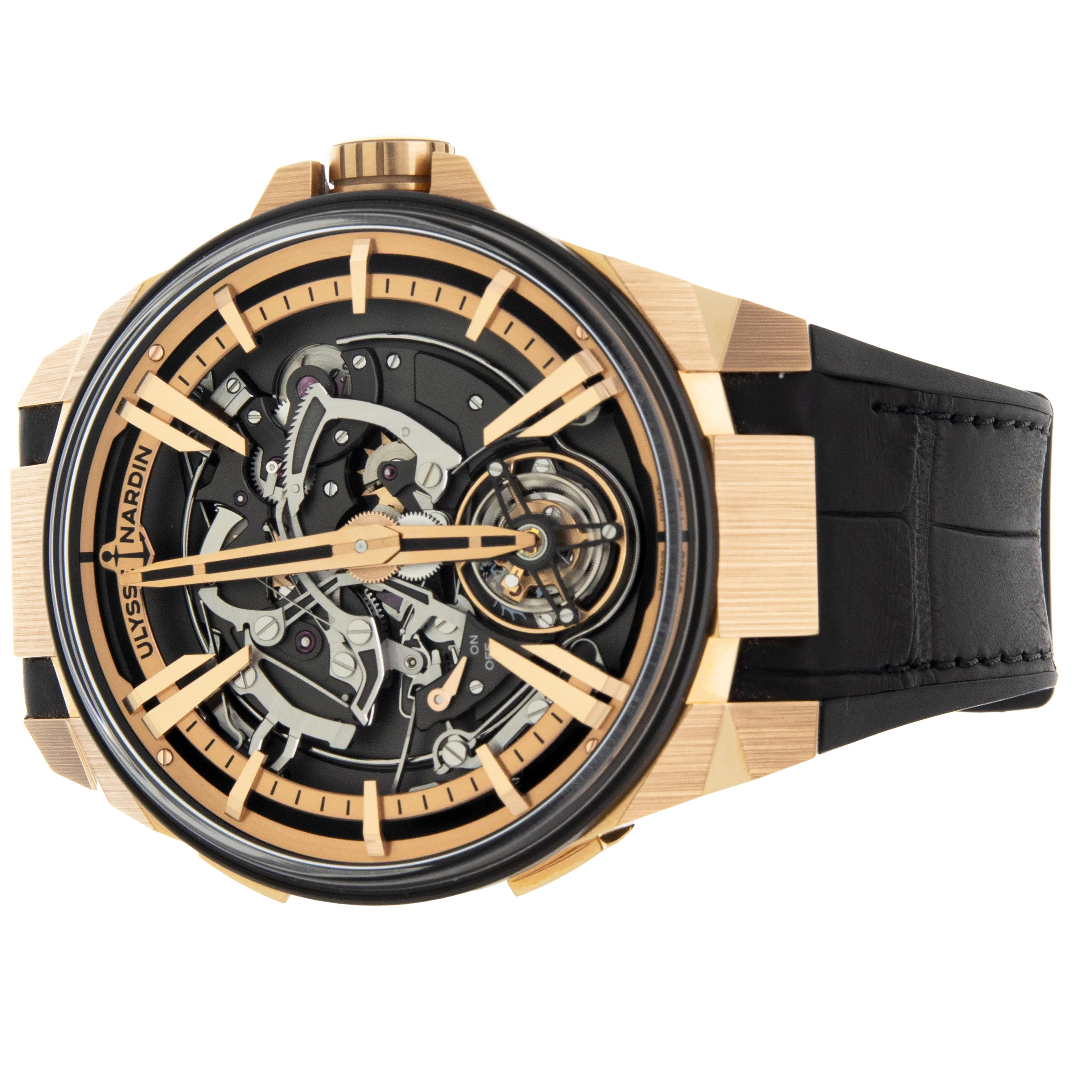 Ulysse Nardin Blast Hourstriker Rose Gold Skeleton 45mm 6215-400/02 Full Set - Image 3