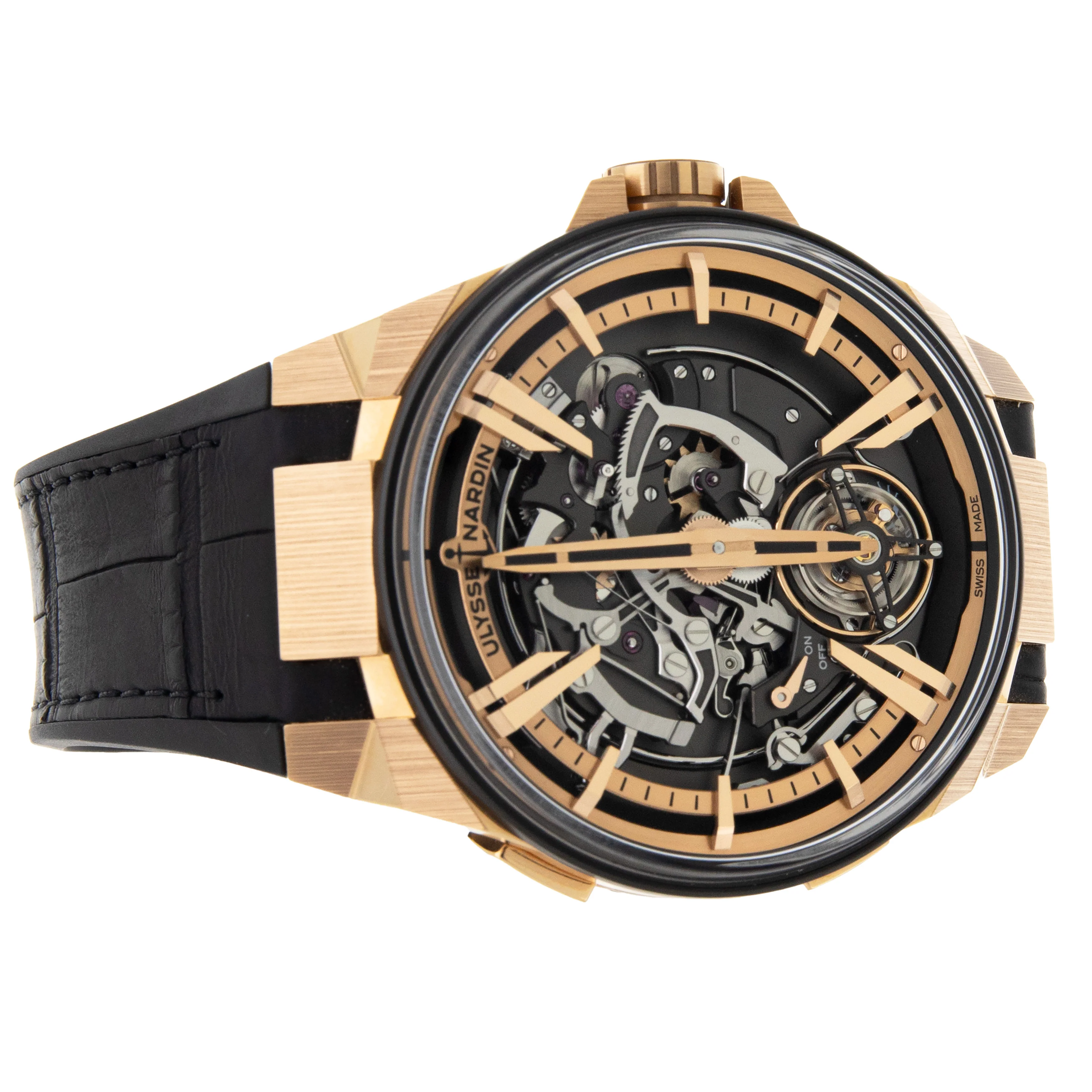 Ulysse Nardin Blast Hourstriker Rose Gold Skeleton 45mm 6215-400/02 Full Set - Image 4