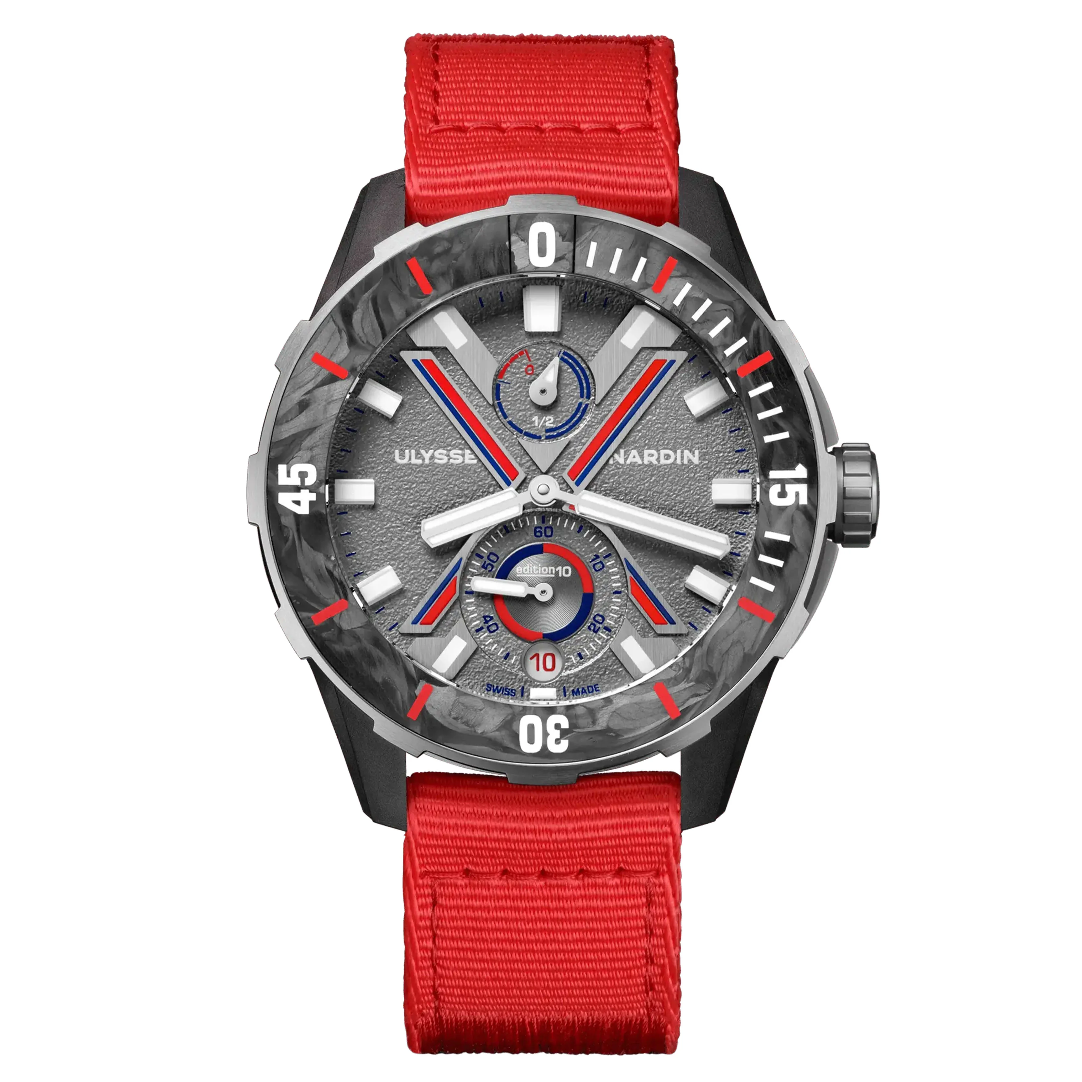 Ulysse Nardin Diver NET Vendee Globe Watch, 44mm Grey Dial, 1183-170LE-2A-VG/0B