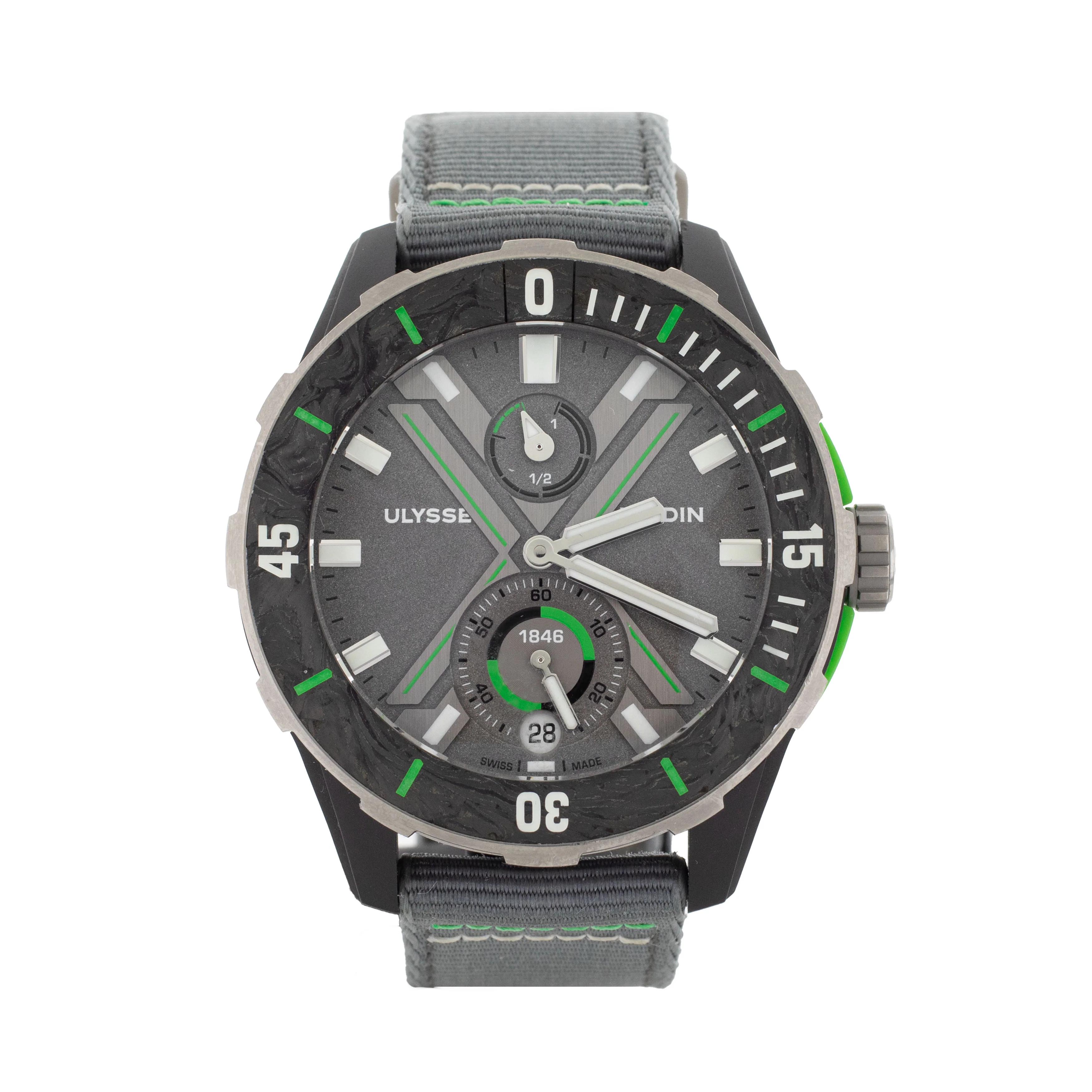 Ulysse Nardin Diver The Ocean Race Carbonium 44mm 1183-170LE-1A-TOR Full Set