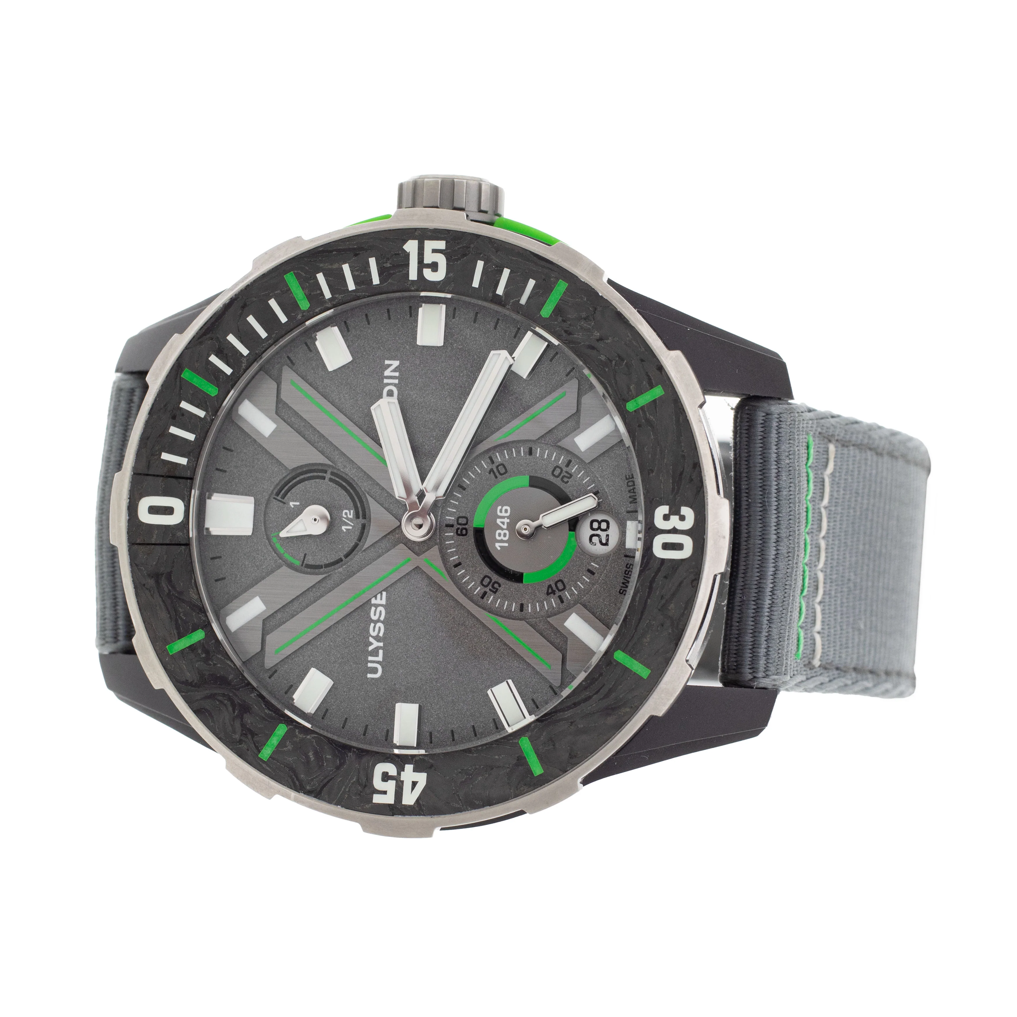 Ulysse Nardin Diver The Ocean Race Carbonium 44mm 1183-170LE-1A-TOR Full Set - Image 3