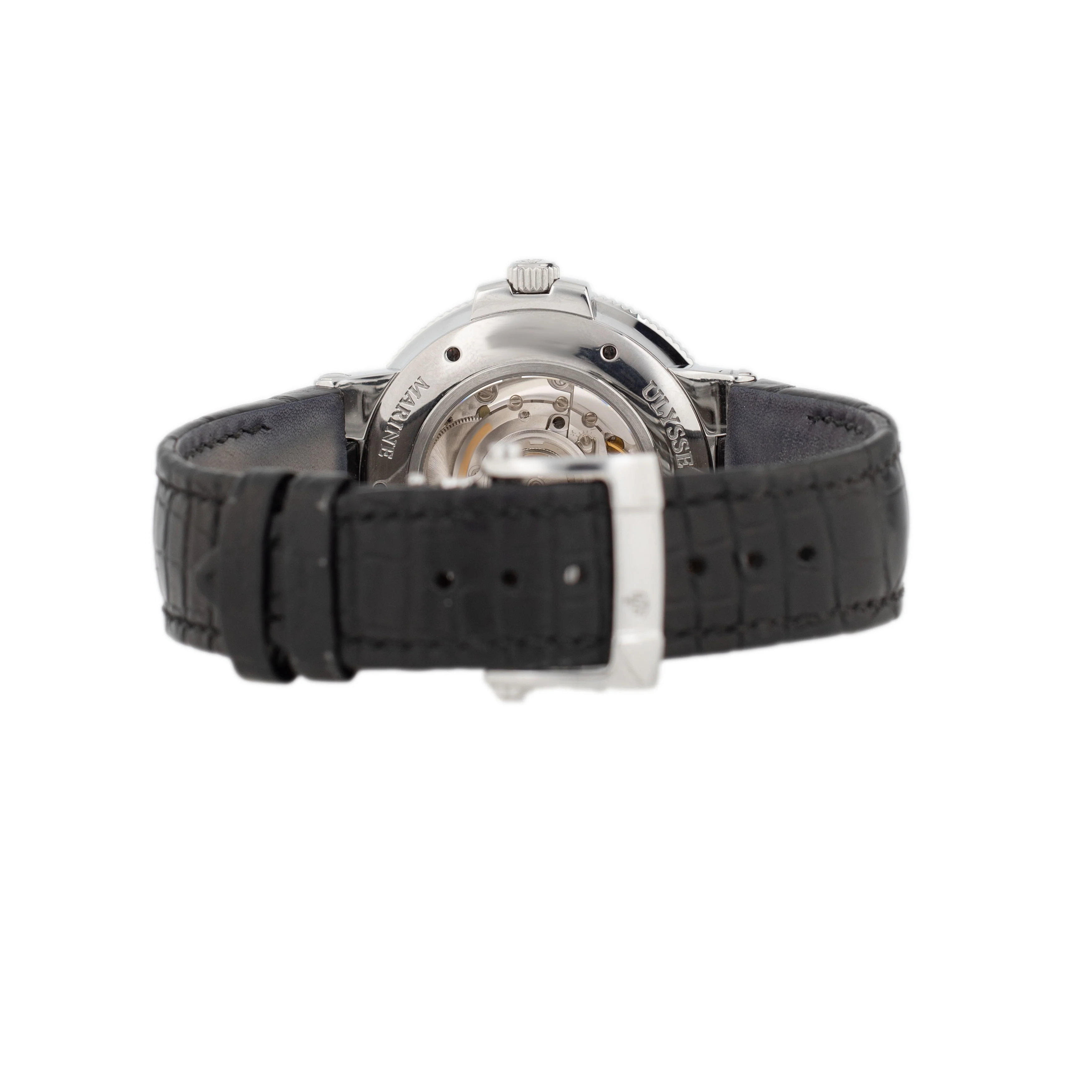 Ulysse Nardin Marine Maxi Chronometer Stainless Steel Black Dial 43mm 263-67/42 - Image 5