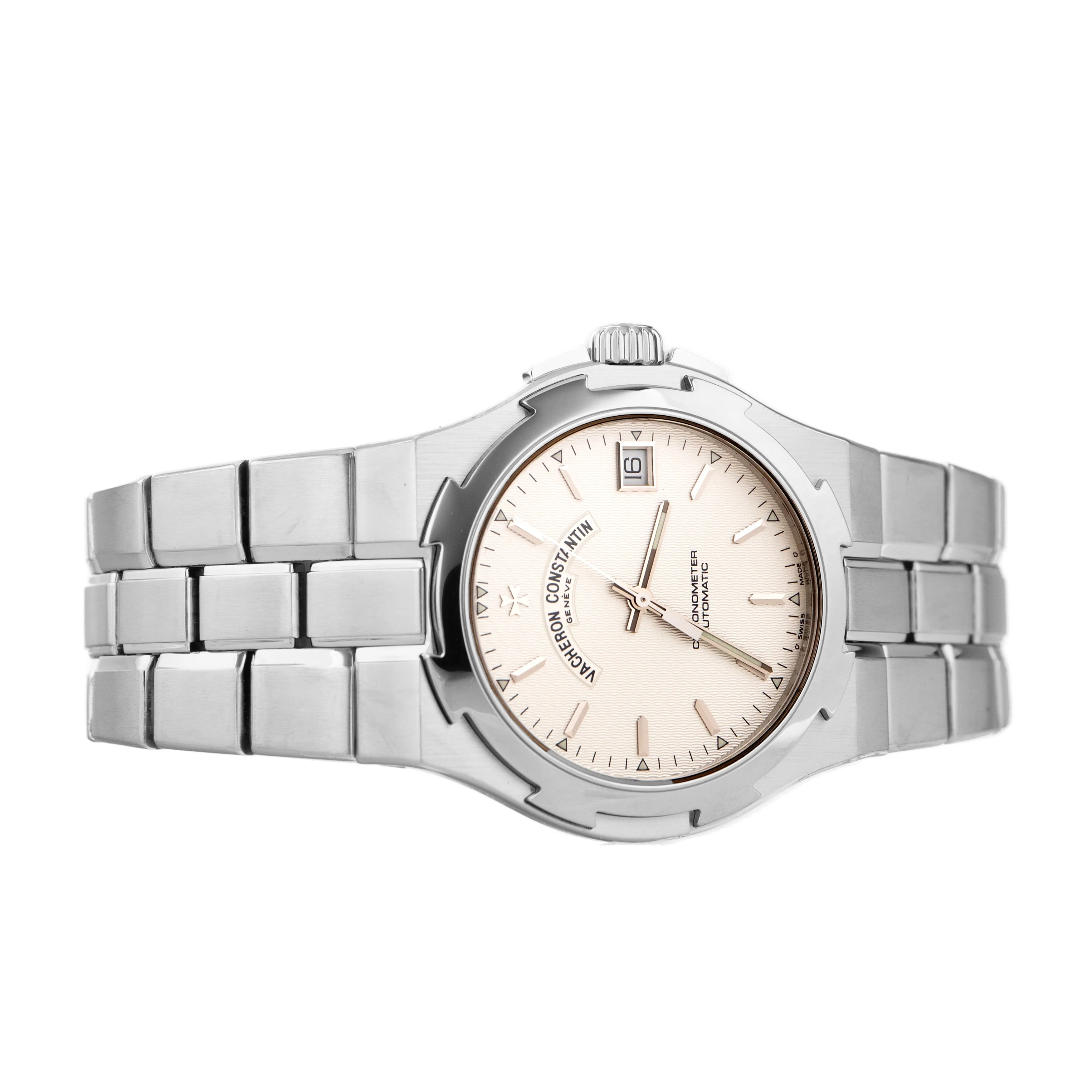 Vacheron Constantin Overseas Chronometer Stainless Steel Silver Dial 37mm 42042/423A-8872 Full Set - Image 4