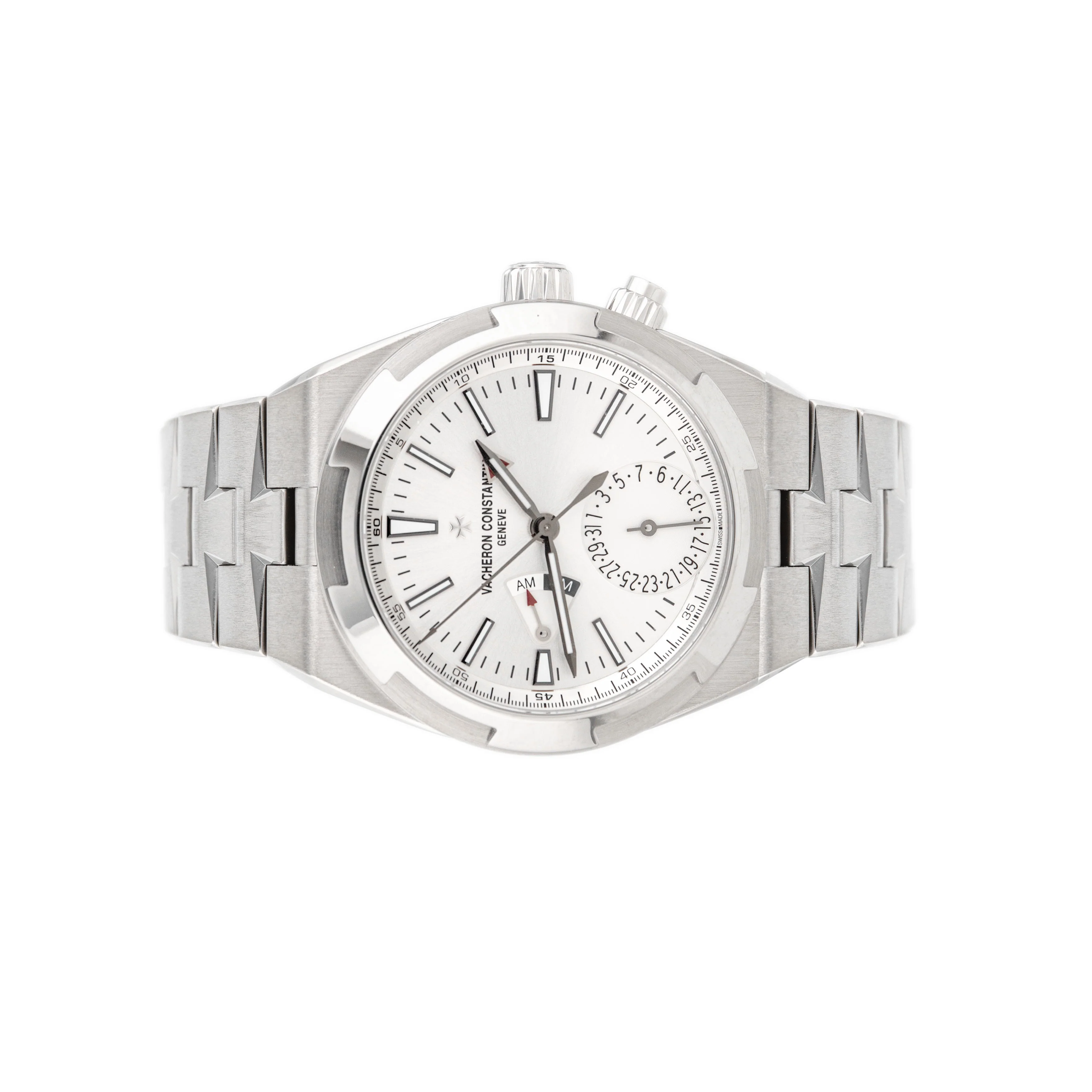Vacheron Constantin Overseas Dual Time Stainless Steel Silver Dial 41mm 7900V/110A-B333 Full Set - Image 2