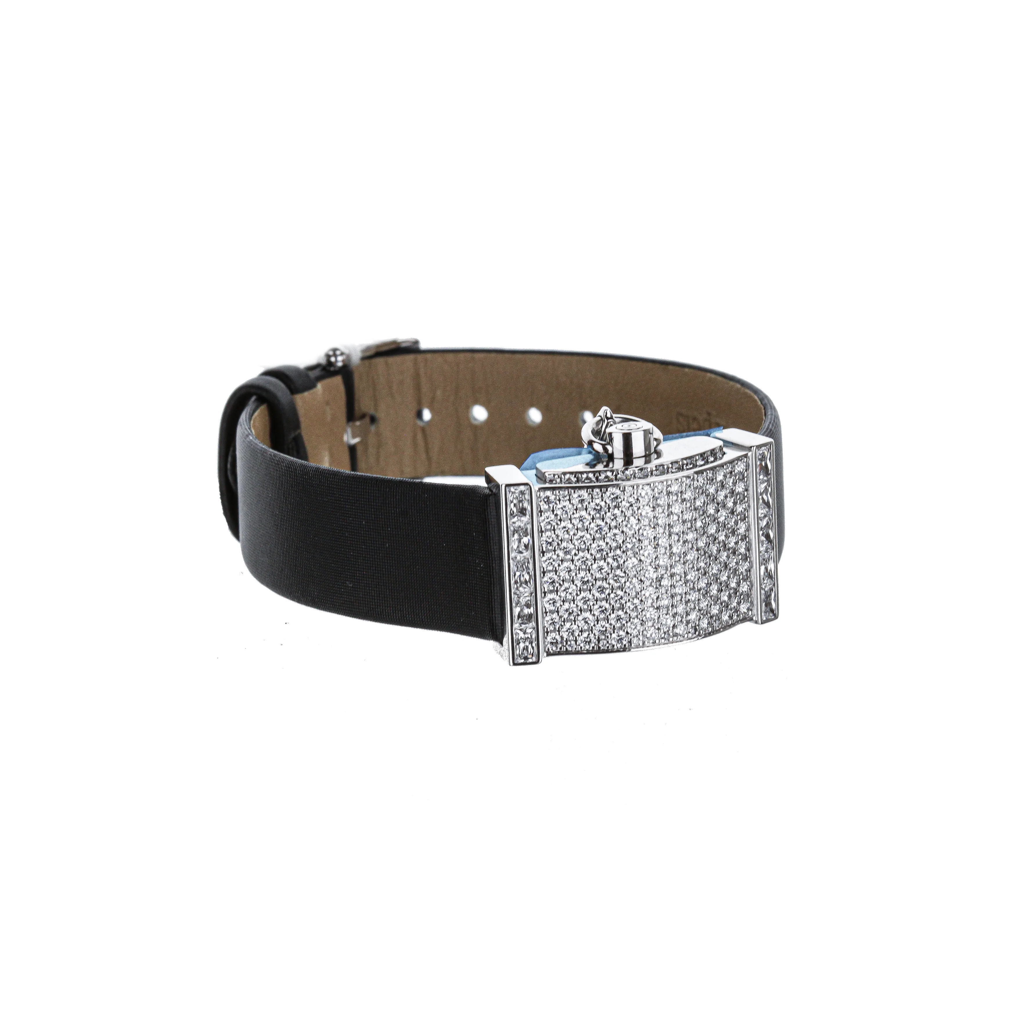 Van Cleef Secret Watch - White Dial, White Gold - Image 4